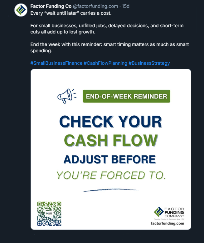 Factor Funding - September Newsletter - Socials